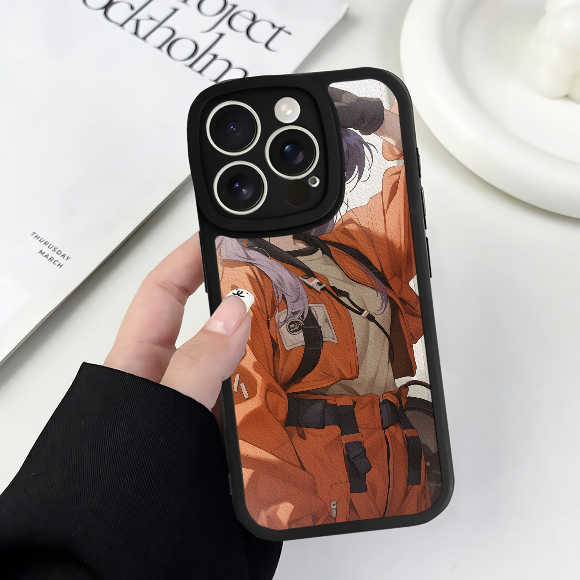 （画像用） EVA 新世紀エヴァンゲリオン 【iPhone 16シリーズ対応】シリコンスマホケース（レザー調） 材質：シリコン